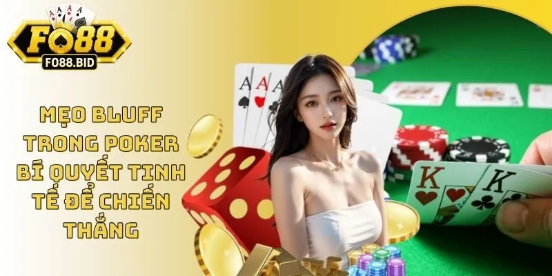 Mẹo Bluff Trong Poker - Bí Quyết Tinh Tế Để Chiến Thắng